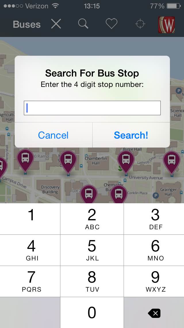 You can also browse the bus schedule by route as shown