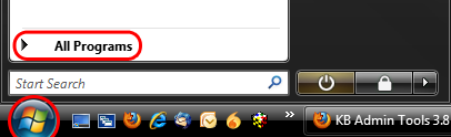 Vista Start Menu