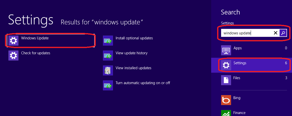 Windows 8 Search