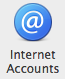 internet accounts icon