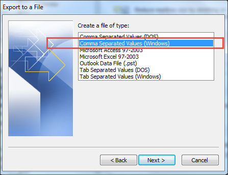 comma separated values selection comma separated values selection