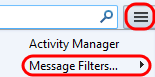 message filters selectionr