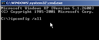 ipconfig