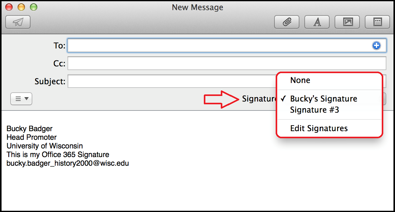 how to add signature in outlook 365 on mac