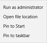 Run as administrator in command prompt