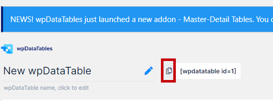 shortcode copy button