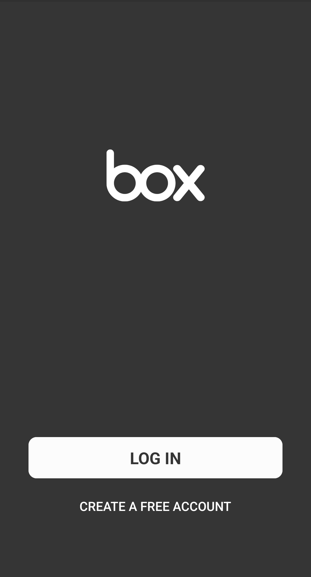 Arrow pointing to the "Log in" button in the bottom left of the screen