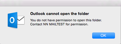 cannot open folder error