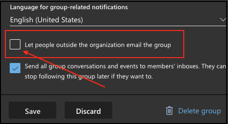 click edit group located at bottom screen