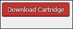 A screenshot of the Downlaod Cartridge button is displayed. Users need to click this button to download a common cartridge export of their pressbook. 