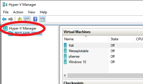 Hyper-V Child VM Display