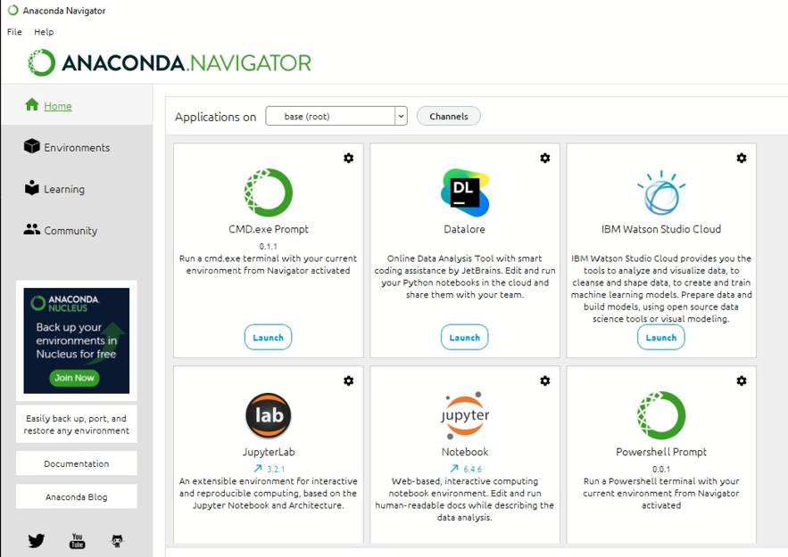 Anaconda Navigator From Command Prompt