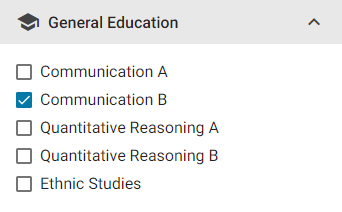 General education filter General education filter