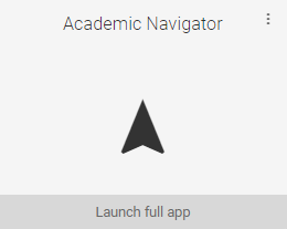 Academic navigator