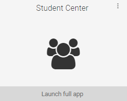 Student center tile