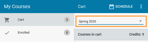 Enrolling in wrong term Enrolling in wrong term
