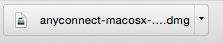 Click downloaded file in corner Click downloaded file in corner