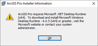 .net runtime prompt