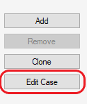 Example of Clicking Edit Case after Selecting Case 1