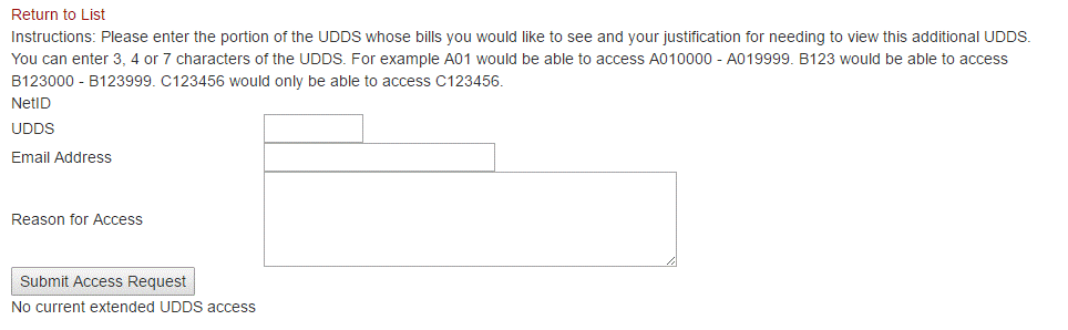 Request Instructions