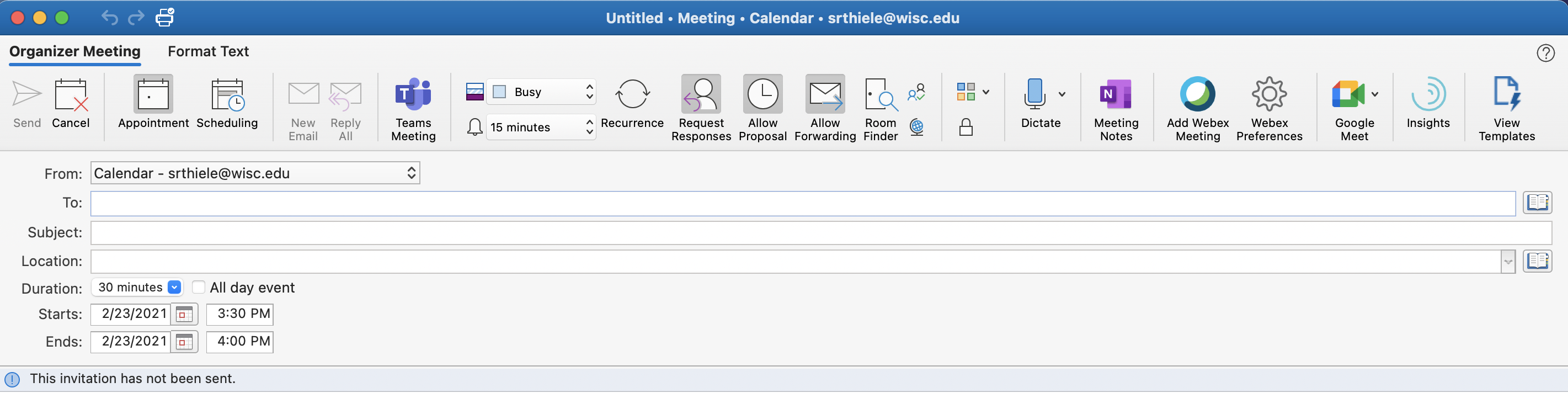 Webex Scheduler Webex Scheduler
