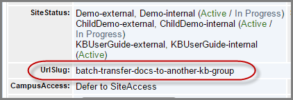 UrlSlugSavedinKBAdminTools.png UrlSlugSavedinKBAdminTools.png
