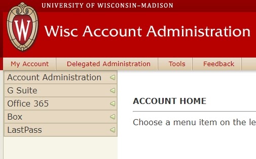 Wisc Account Admin Page - LastPass Wisc Account Admin Page - LastPass