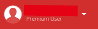 Premium User Displayed Under LastPass Email Address