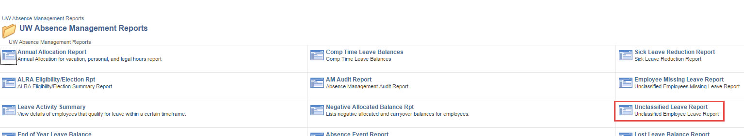 Navigation to Report Navigation to Report