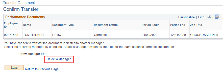 select manager hyperlink select manager hyperlink