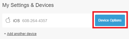 Click Device Options