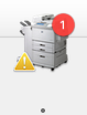 bouncing printer icon