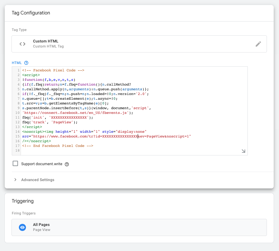 Custom HTML tag