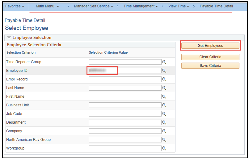 Employee Search Employee Search