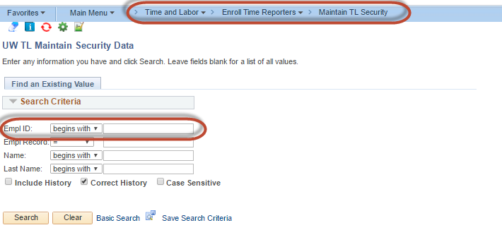 Maintain TL Security Maintain TL Security