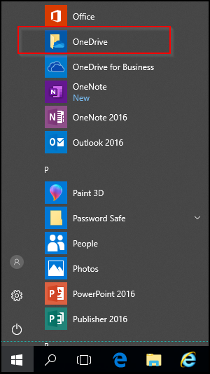 Open Onedrive