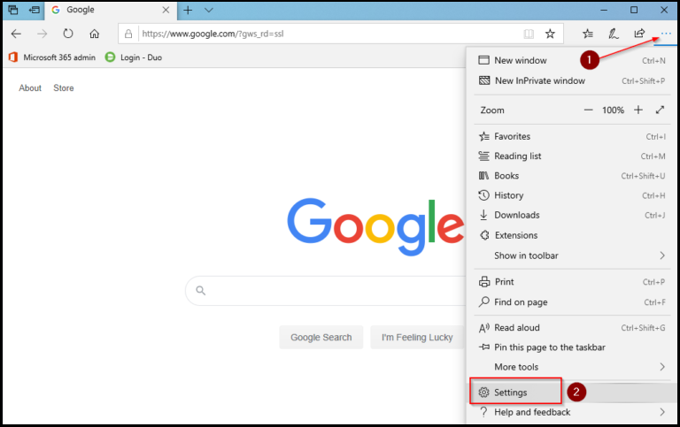Clear Cache Edge
