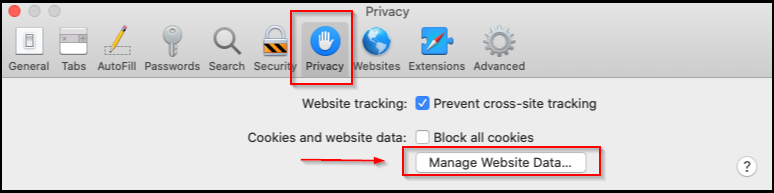 Clear Cache Safari