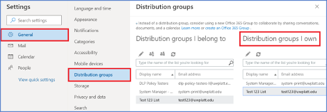 Distribution List Image Distribution List Image