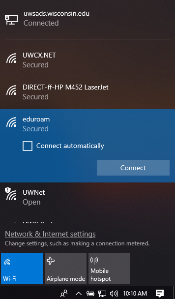 Network Selection