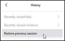 FireFox History