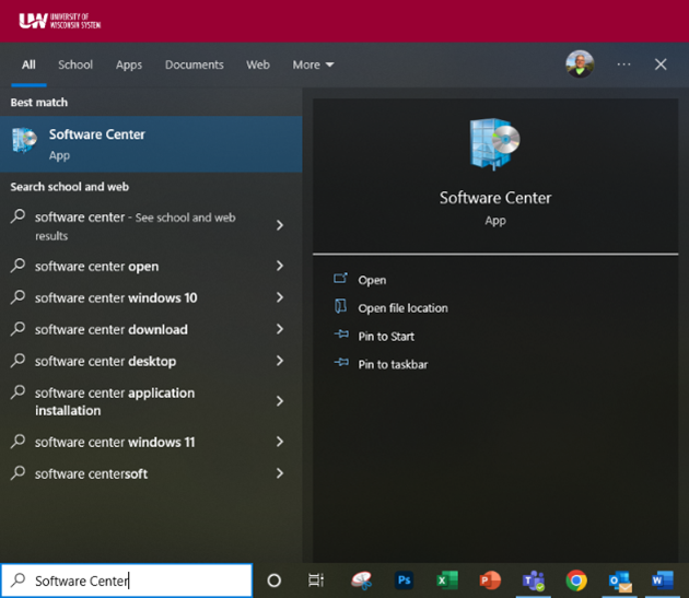 Software Center