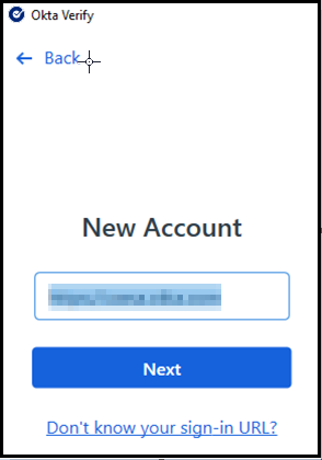 New Account