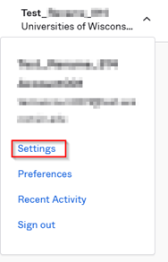 Settings