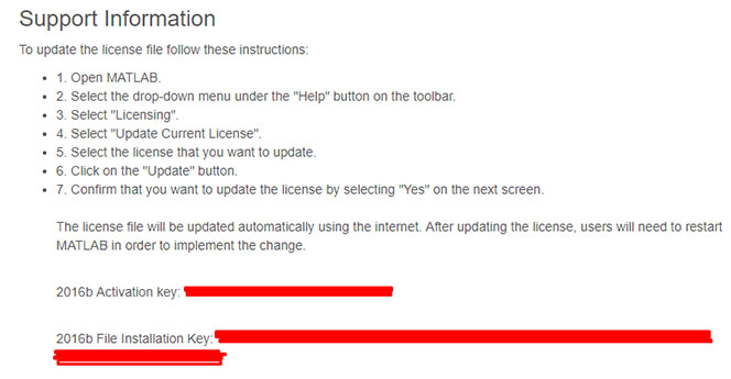 Matlab 2016b License Key